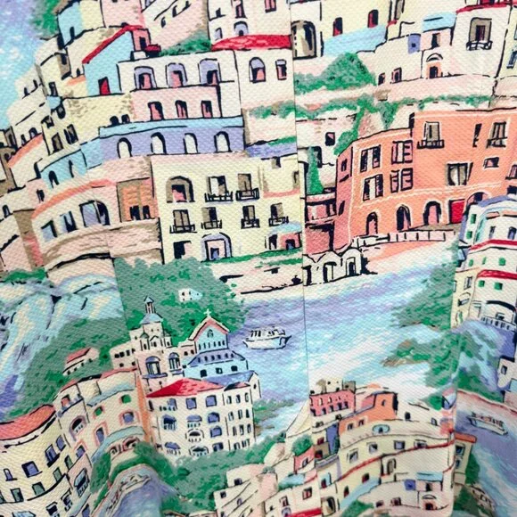 NWT Talbots Scenic Village Cotton Shift Dress Size 10 - Picture 6 of 6